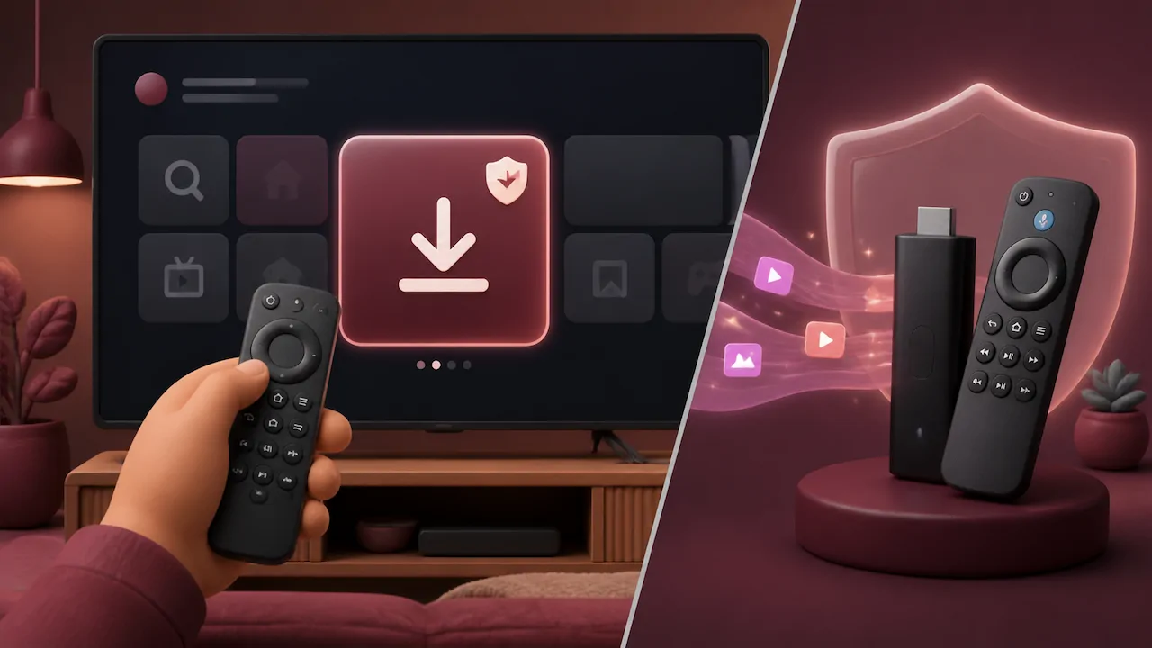 How do you install Proton VPN on an Amazon Fire TV Stick?